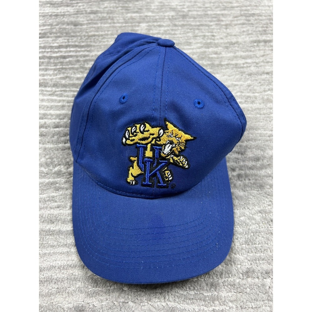 Outdoor Cap Hat Mens S/M Blue Kentucky Wildcats Mascot Embroidered Baseball Cap